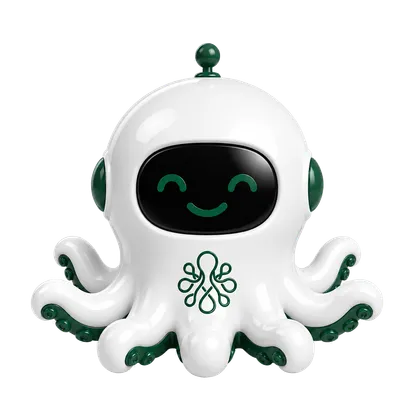 Octo, la mascota de Octomate